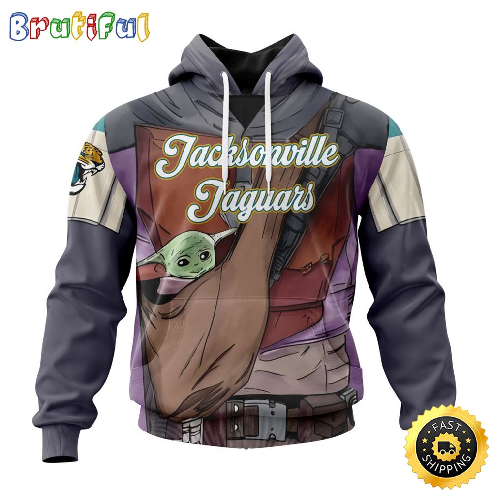 NFL Jacksonville Jaguars All Over Print 3D Hoodie Specialized Mandalorian And Baby Yoda Unisex Hoodies 1 fdnw5s