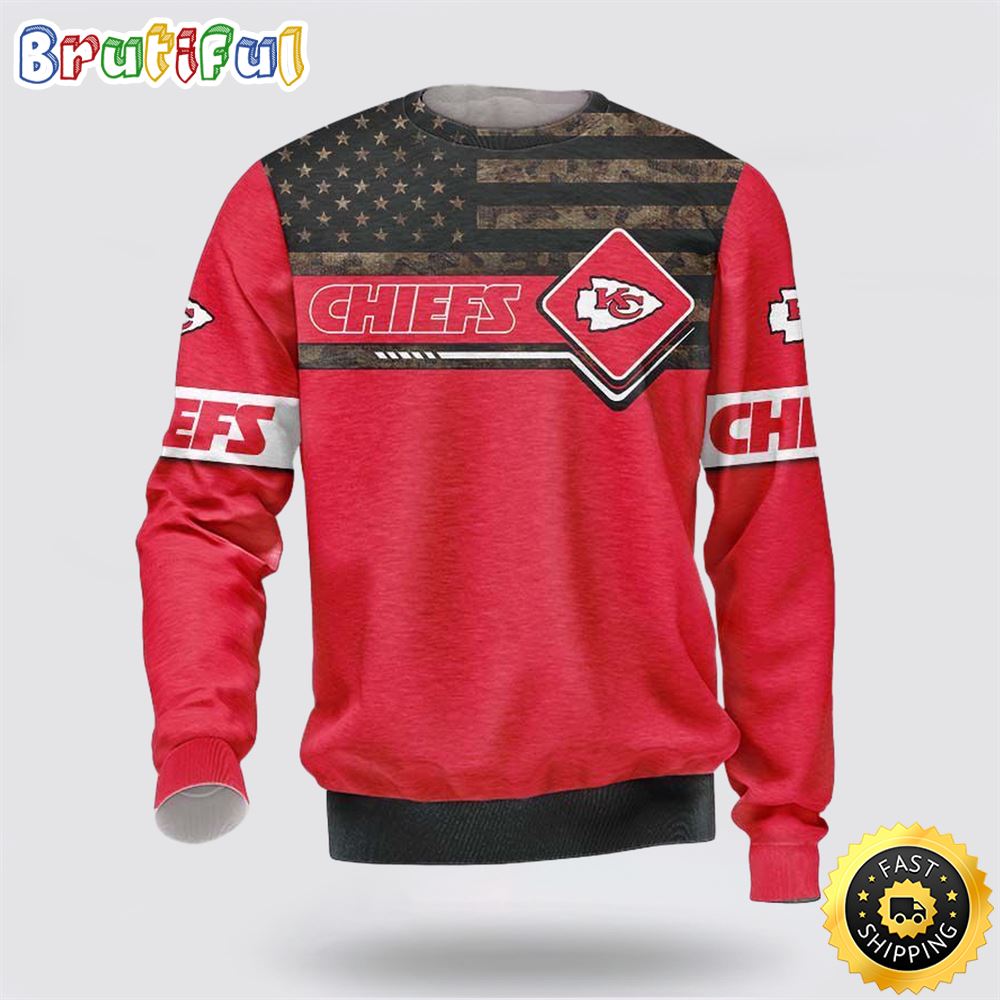 NFL Kansas City Chiefs Crewneck Sweatshirt For Hot Fans yiltjy