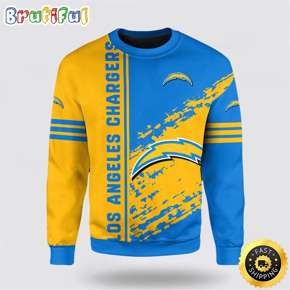 NFL Los Angeles Chargers Crewneck Sweatshirt For Awesome Fans za5tyc