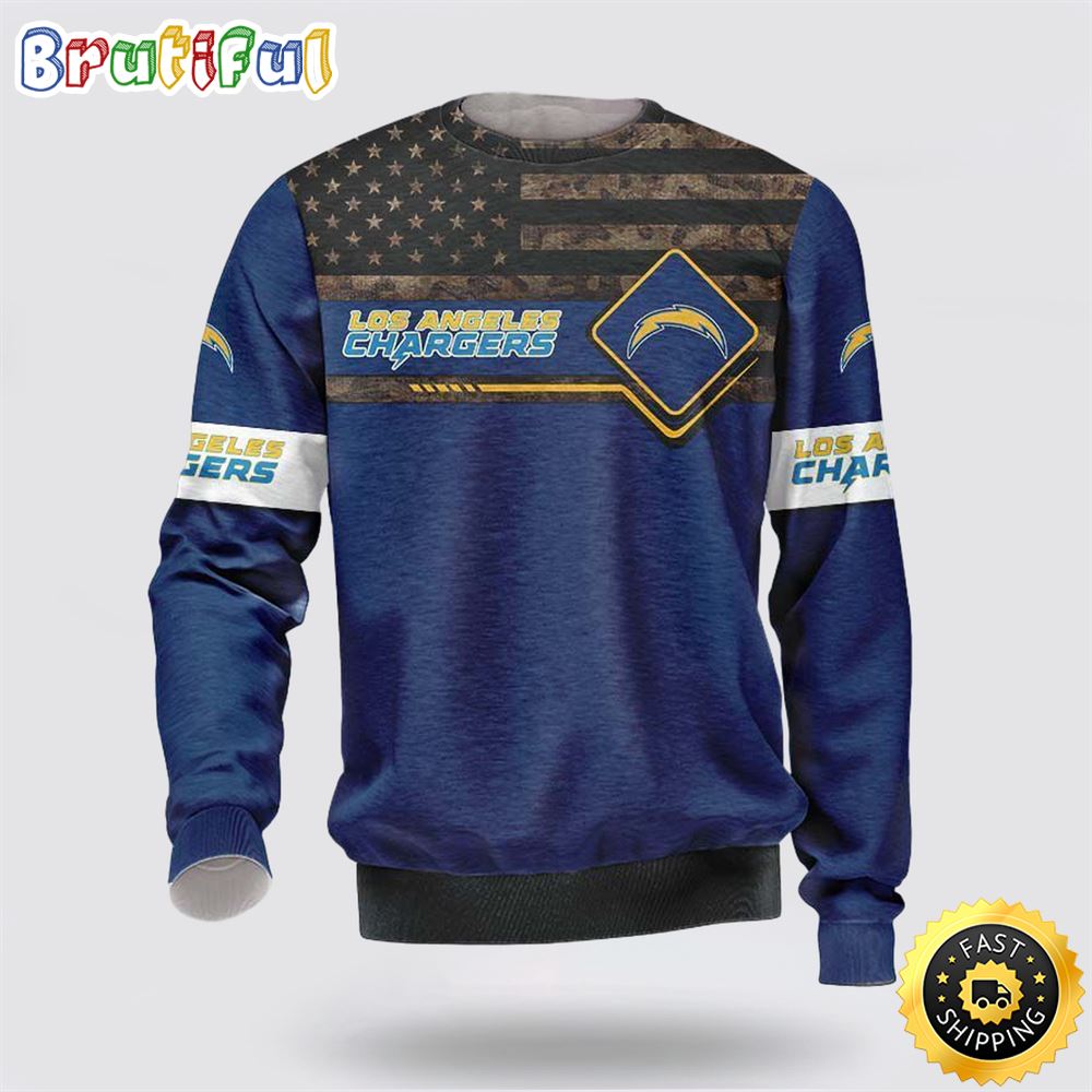 NFL Los Angeles Chargers Crewneck Sweatshirt For Hot Fans lvax3j