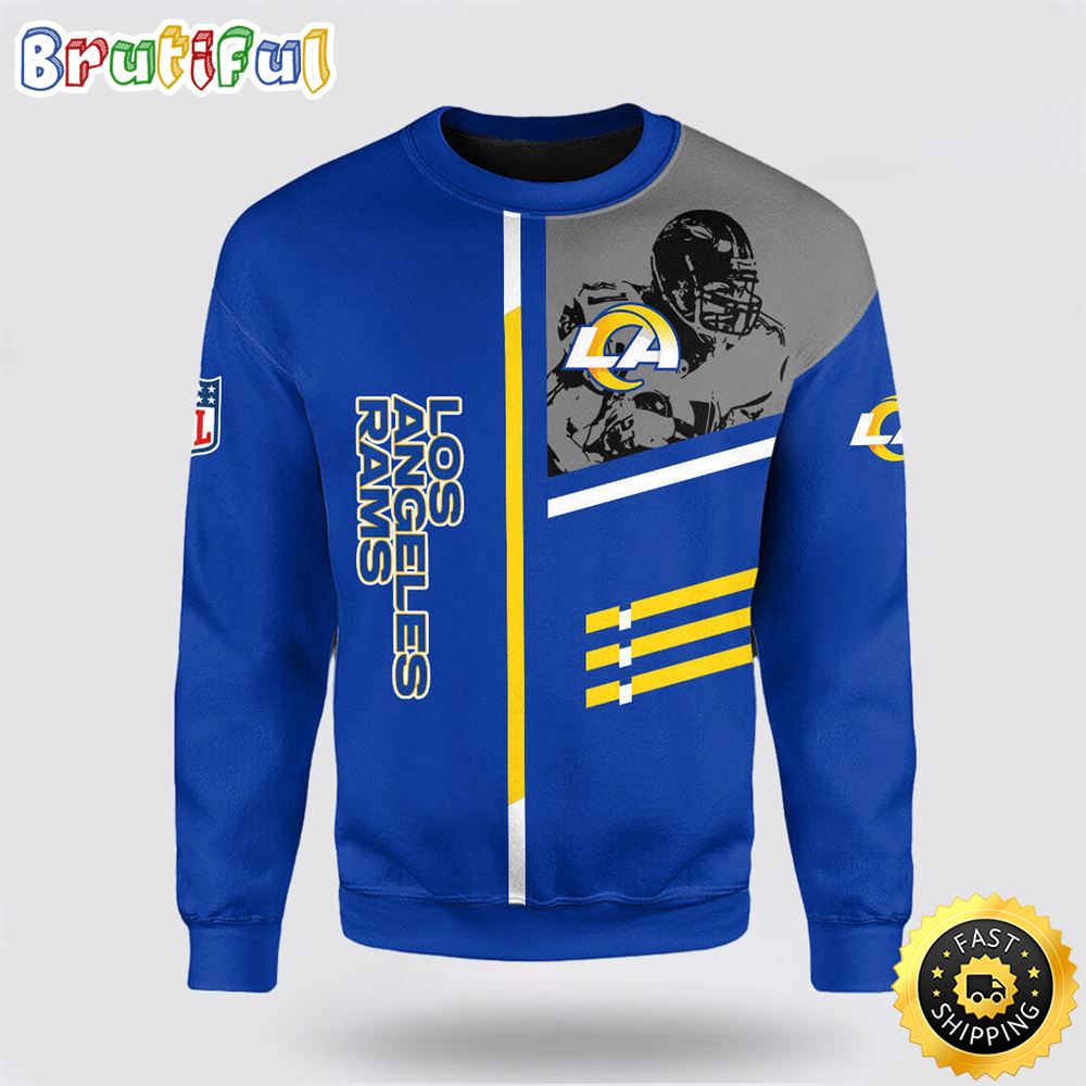 NFL Los Angeles Rams Crewneck Sweatshirt Limited Edition Gift qxhvsd