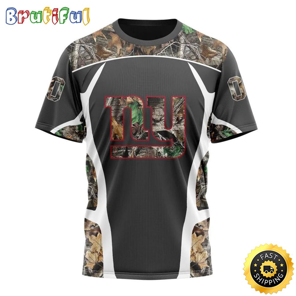NFL New York Giants 3D T Shirt Camo Hunting Design Stylish Gear For Fans 1 hfvffd