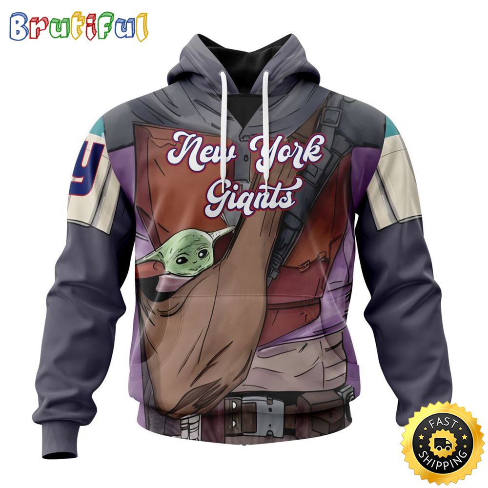 NFL New York Giants All Over Print 3D Hoodie Specialized Mandalorian And Baby Yoda Unisex Hoodies 1 mxotwa