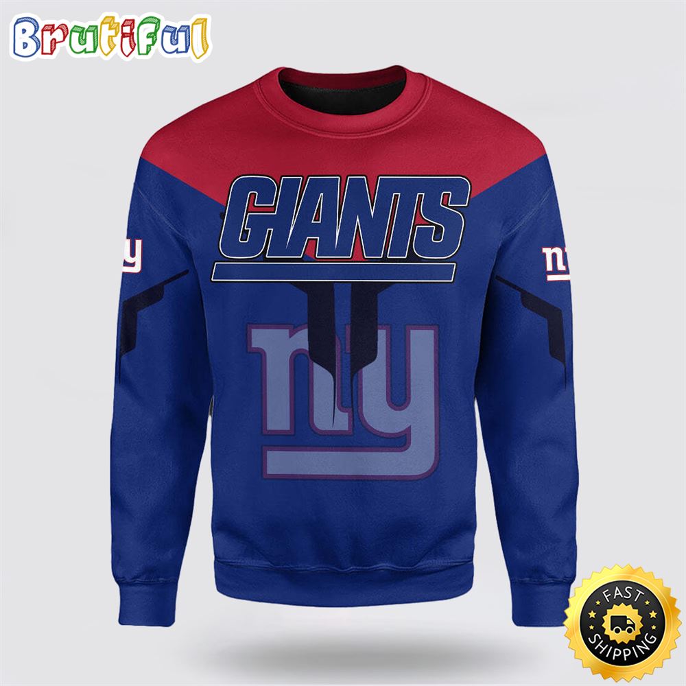 NFL New York Giants Crewneck Sweatshirt For Hot Fans v73y1h