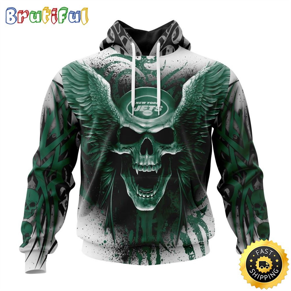 NFL New York Jets 3D Hoodie All Over Print Special Kits With Skull Unite In Team Colors 1 j4kzcq