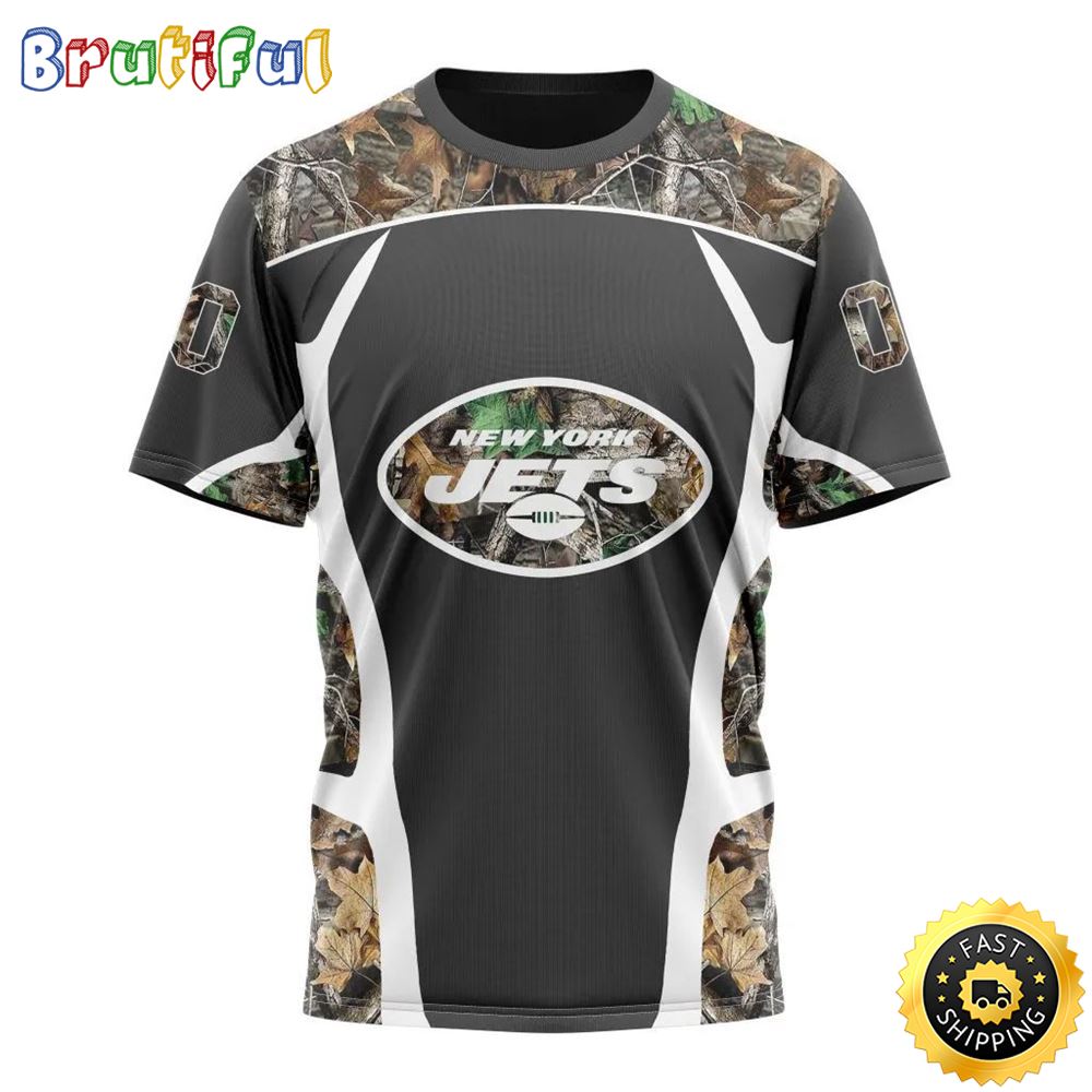NFL New York Jets 3D T Shirt Camo Hunting Design Stylish Gear For Fans 1 xalcqh