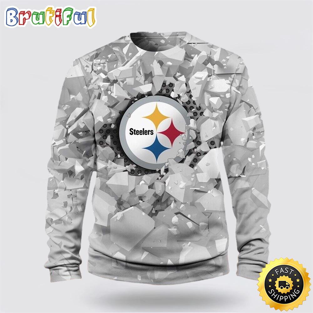 NFL Pittsburgh Steelers Crewneck Sweatshirt For Football Fans mg2ypj