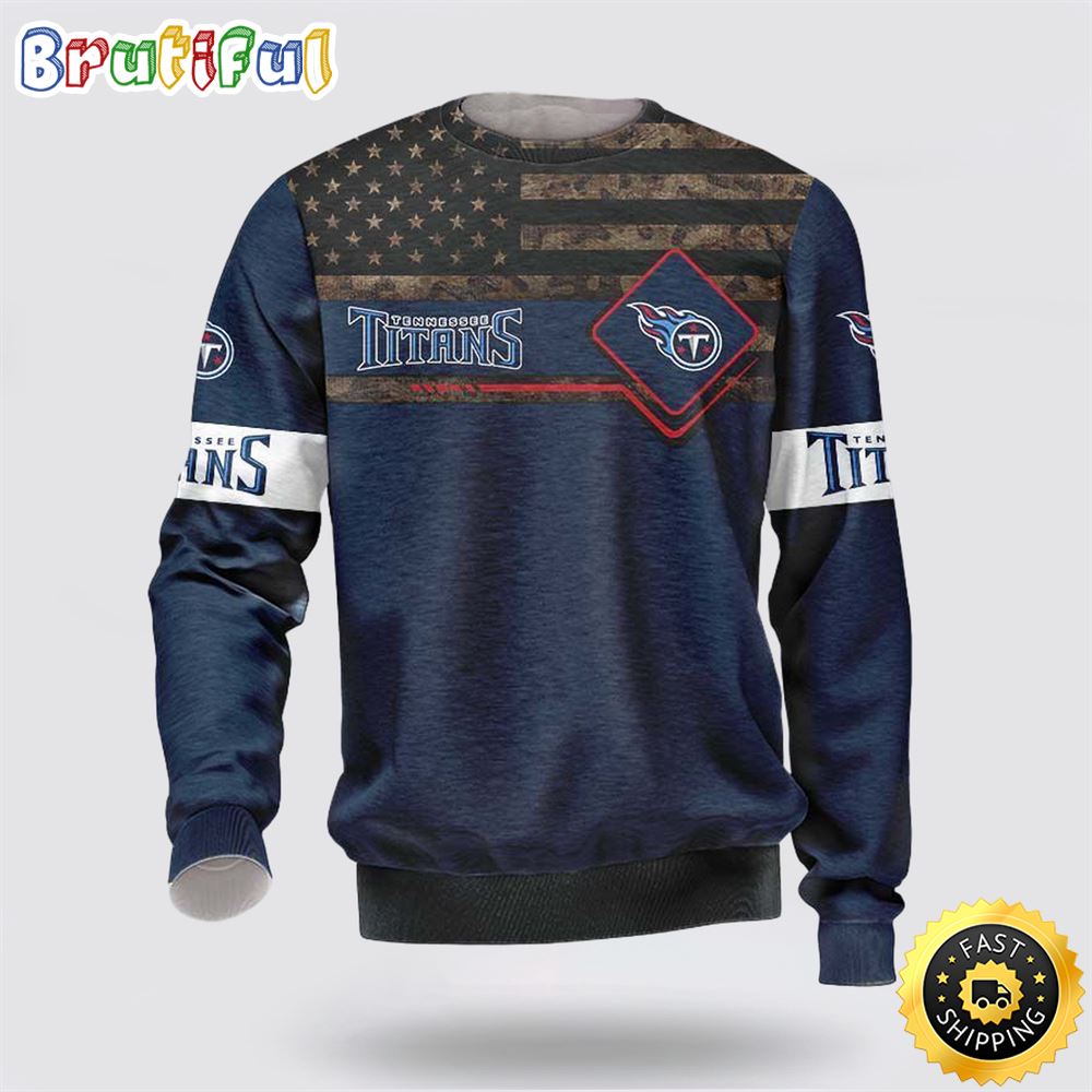 NFL Tennessee Titans Crewneck Sweatshirt For Hot Fans kfuu7i