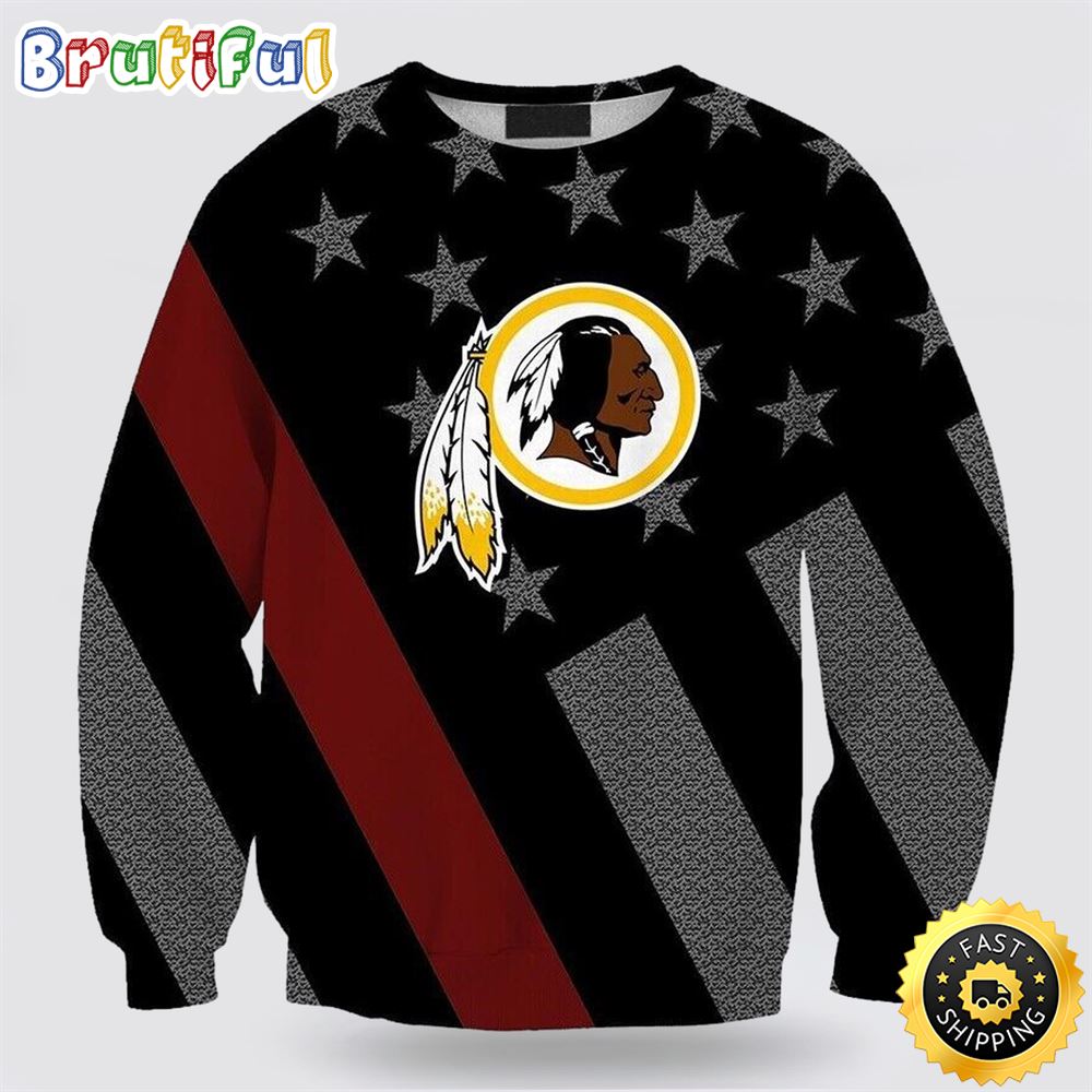NFL Washington Commanders Crewneck Sweatshirt For Hot Fans yrgstk