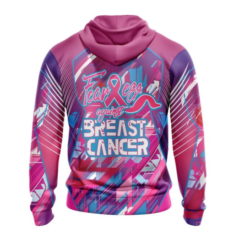 New England Patriots I Pink All Over Print 3D Hoodie I Can Fearless Again Breast Cancer