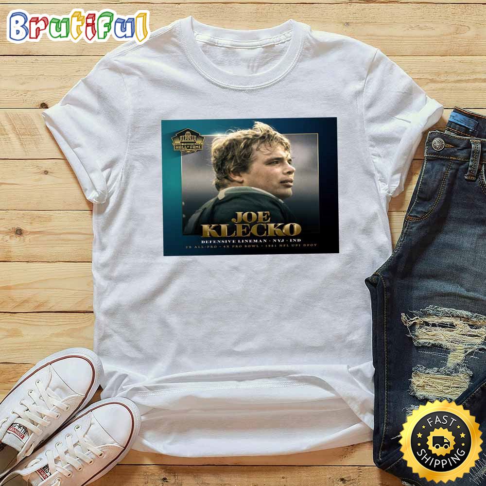 Nfl Hall Of Fame 2023 Joe Klecko White T shirt kjlenn