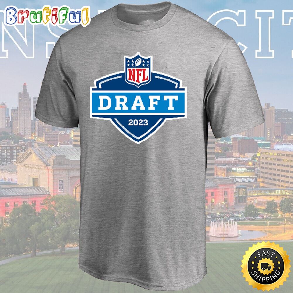 2023 Nfl Draft Logo T Shirt For Fans lbqcqs