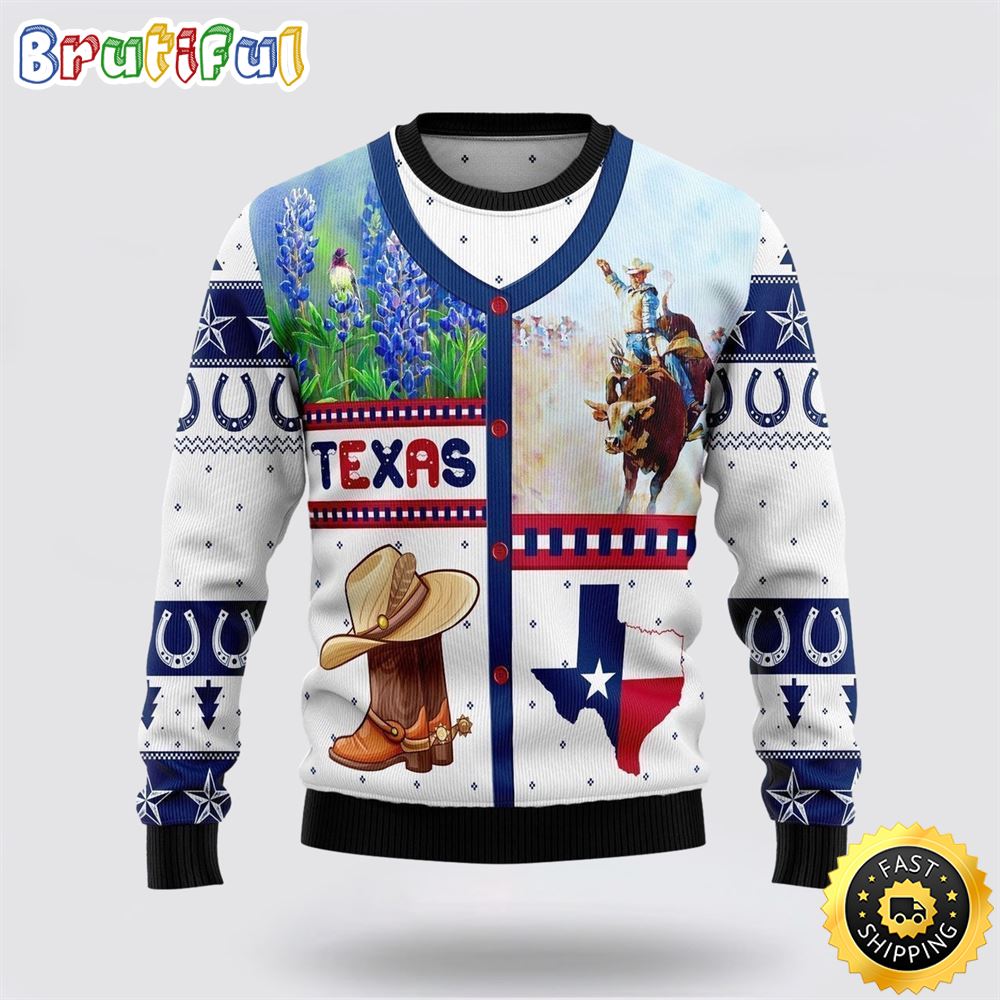 Awesome Texas Ugly Christmas Sweater Christmas Gift For That Everyone Will Love 1 dzp5sb