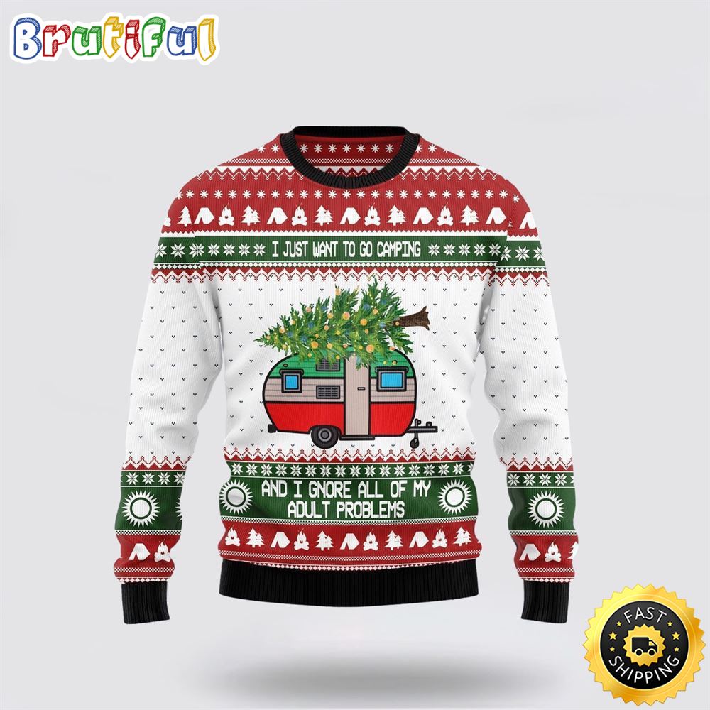 Camping Christmas Ugly Christmas Sweater Christmas Gift For That Everyone Will Love 1 r4bri5