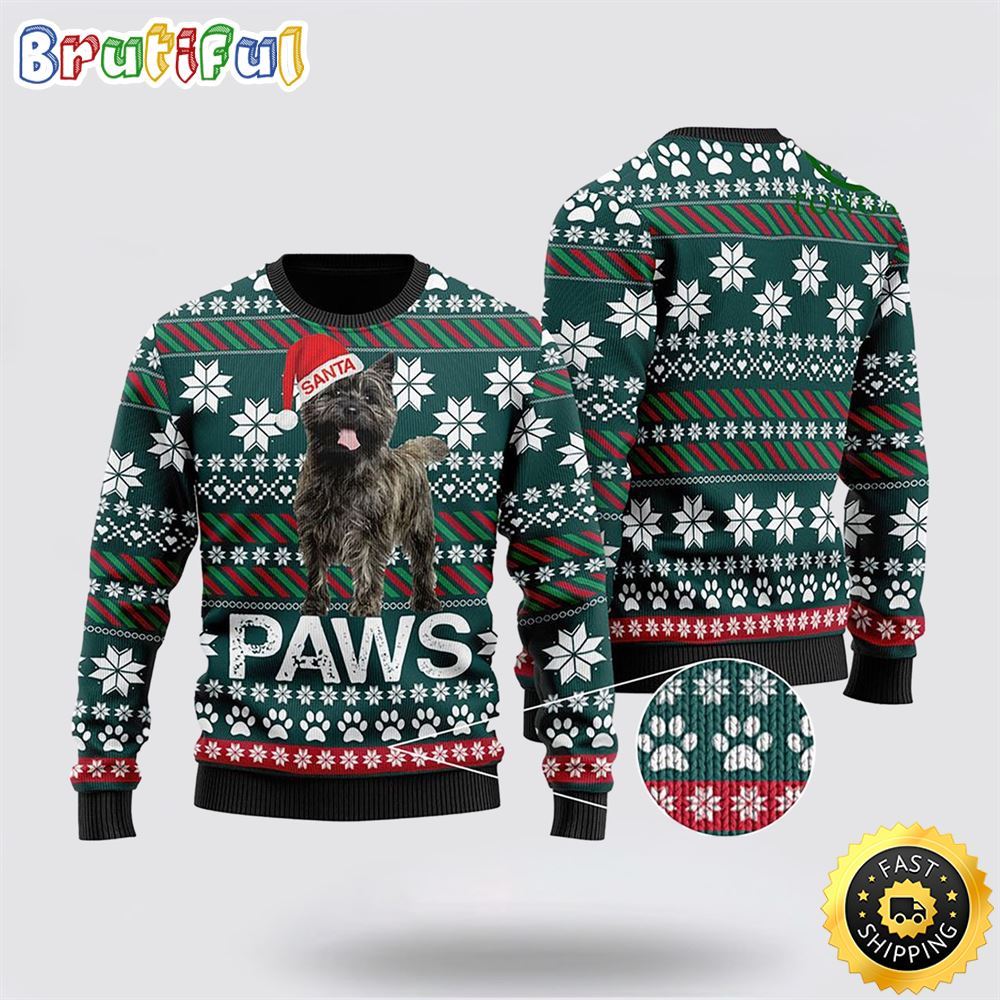 Cute Cairn Terrier Ugly Christmas Sweater Show Your Love For Your Furry Friend 1 bdgfeg