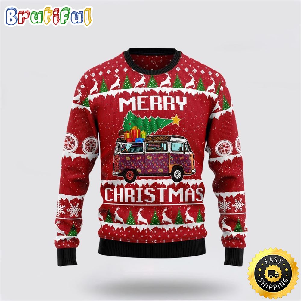 Deer Merry Christmas FunnyFunny Ugly Christmas Sweater Christmas Gift For That Everyone Will Love 1 uelkyr