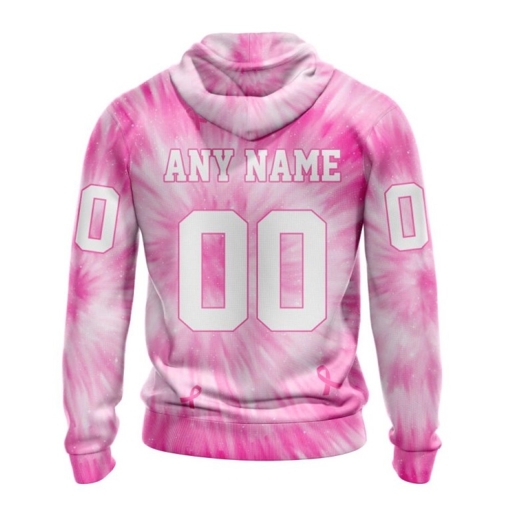 Detroit Lions All Over Print 3D Hoodie Special Pink Tie Dye