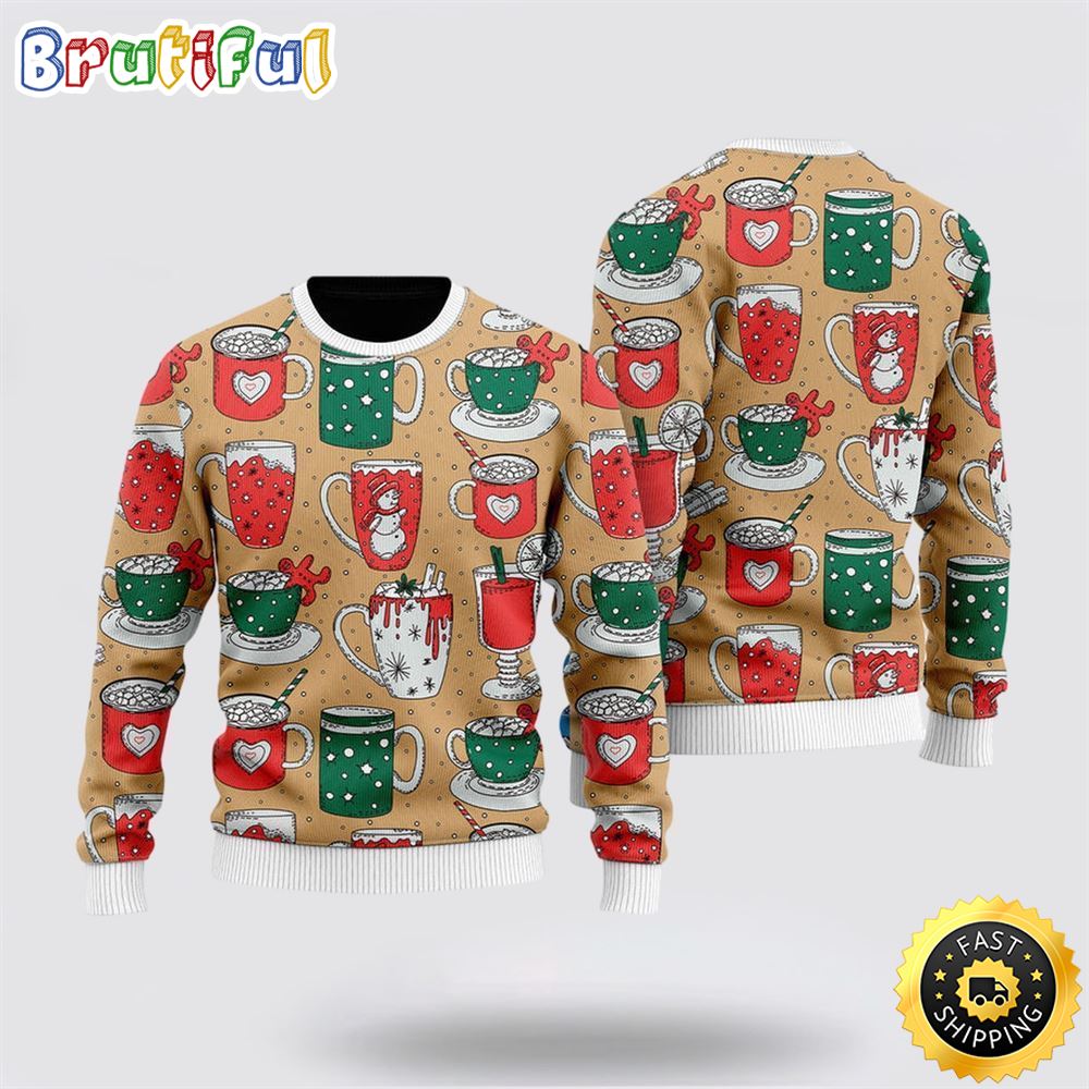 Eat Drink Be Tacky Holiday Ugly Christmas Sweater Christmas Gift For That Everyone Will Love 1 eq4vkm