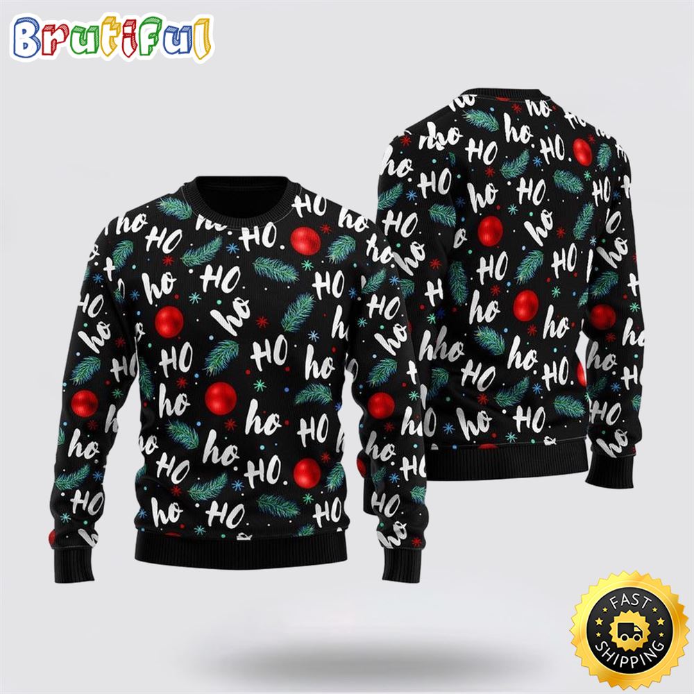 Funny Santa Laughing Merry Christmas Ugly Christmas Sweater Christmas Gift For That Everyone Will Love 1 xyl75l