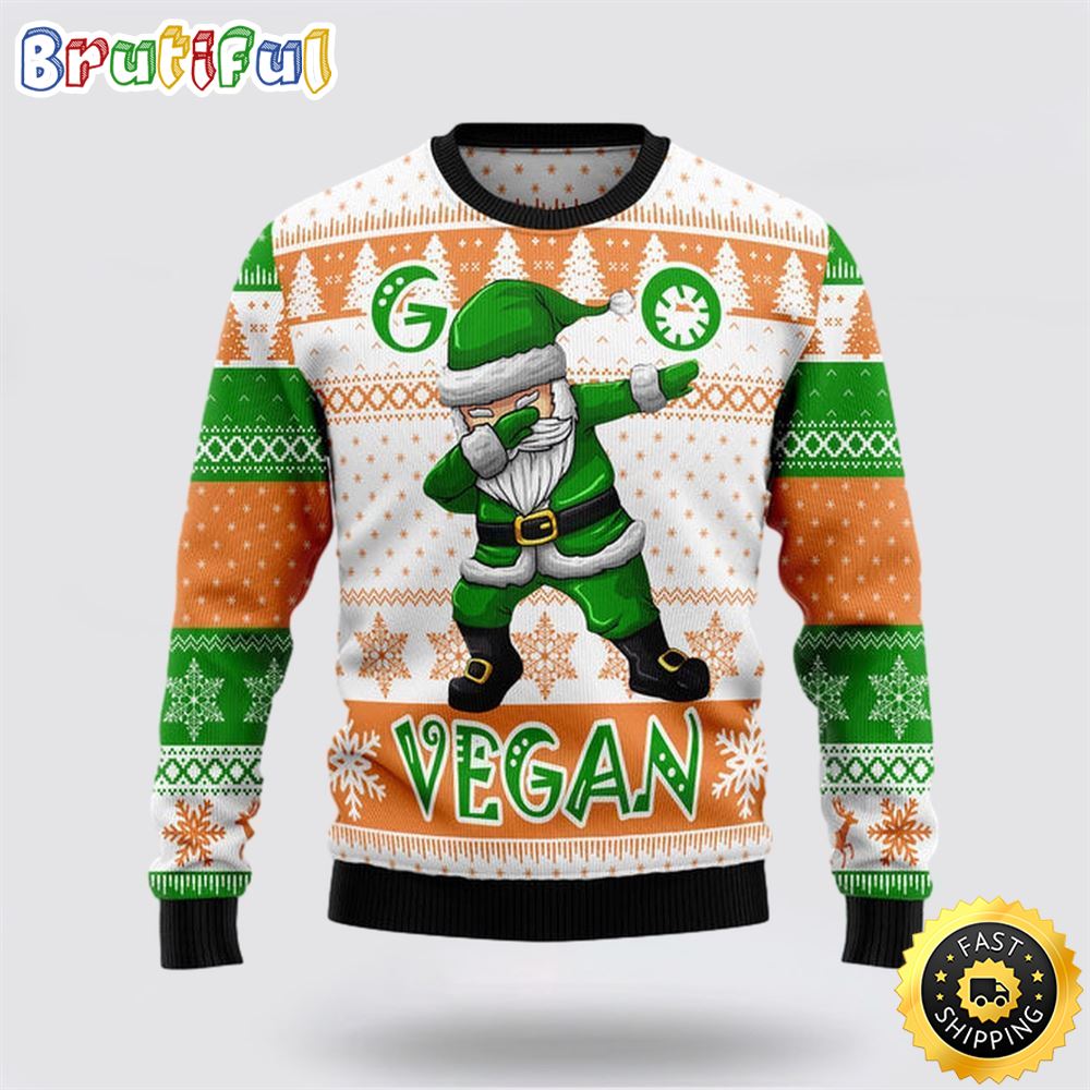 Go Vegan Ugly Christmas Sweate Christmas Gift For That Everyone Will Love 1 bbvs1j
