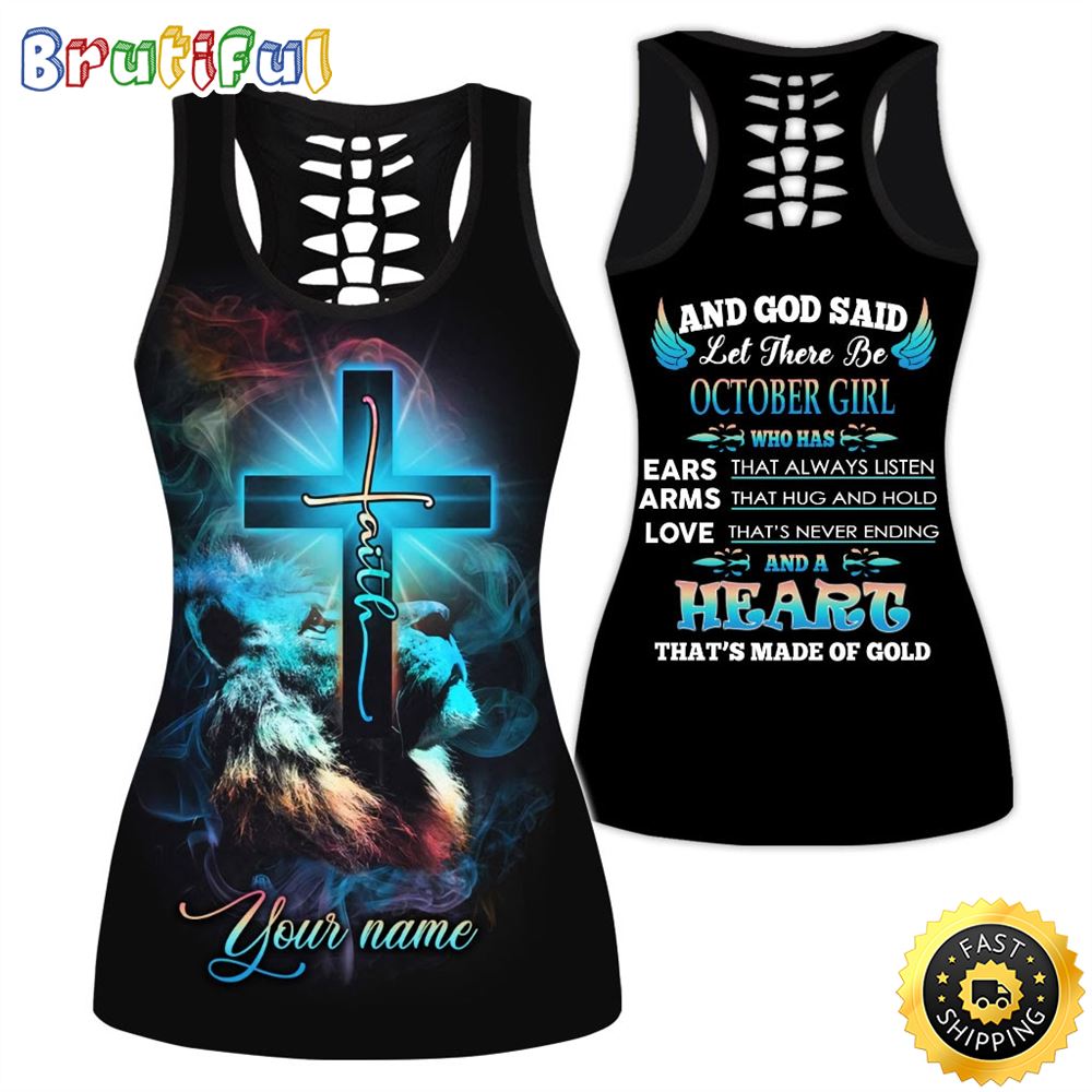 Green October Girl All Over Print 3D Tank Top That Is Made Of God Gift For Women 1 ziqqol