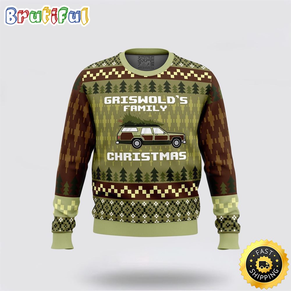Griswolds Family Christmas Vacation Ugly Christmas Sweater Christmas Gift For That Everyone Will Love 1 d6pikj