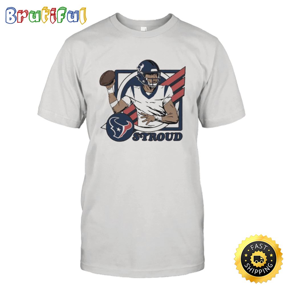 Houston Texans C.J. Stroud 2023 Nfl Draft First Round Pick Caricature Shirt awbk7g