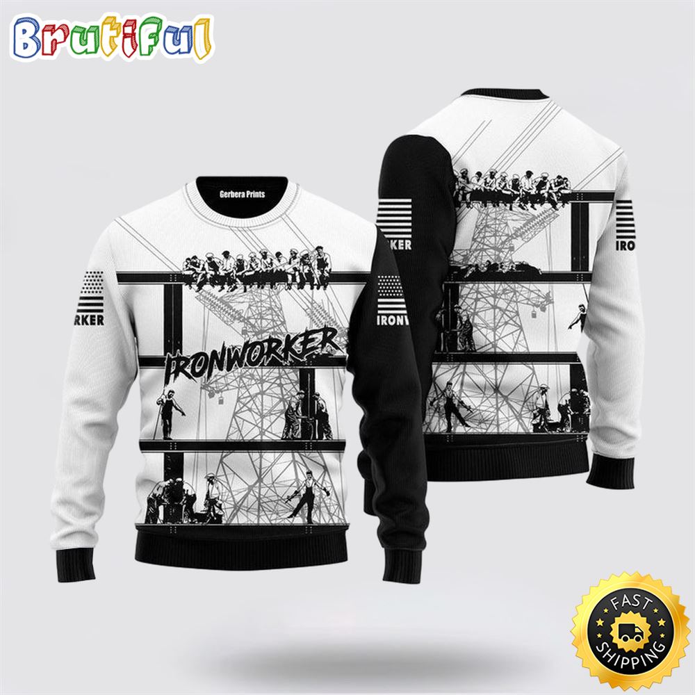 Ironworkers Ugly Christmas Sweater Christmas Gift For That Everyone Will Love 1 eeofsf