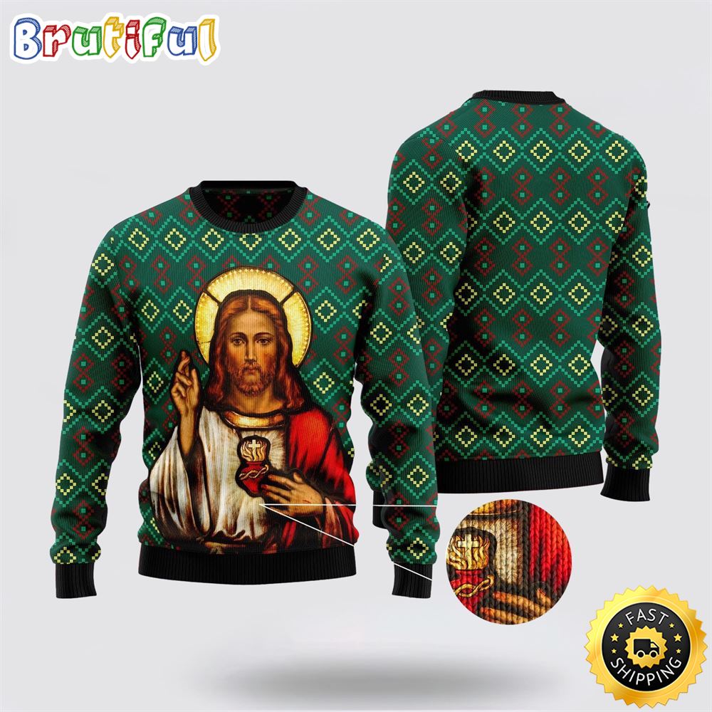Jesus Ugly Christmas Sweater Unisex Womens Mens Gifts For Christian Families 1 u2nk5a