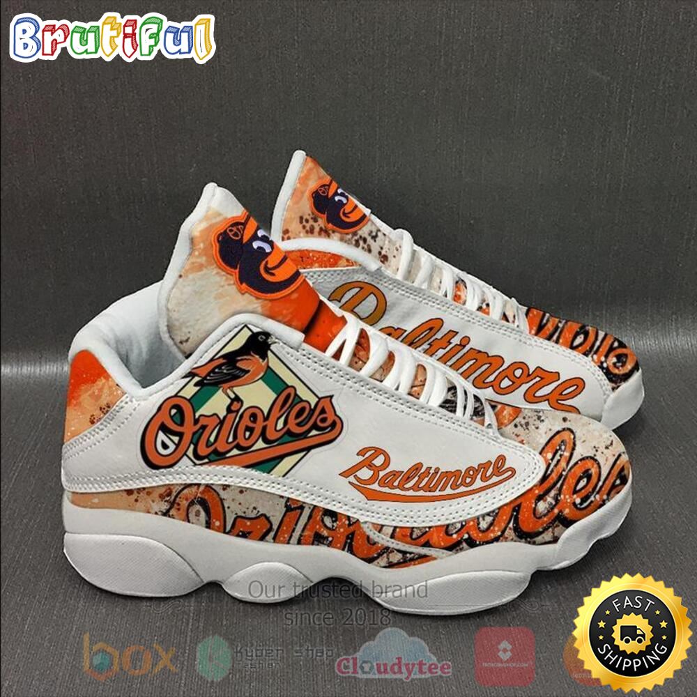 MLB Baltimore Orioles Air Jordan 13 Shoes V3 u2zhyo