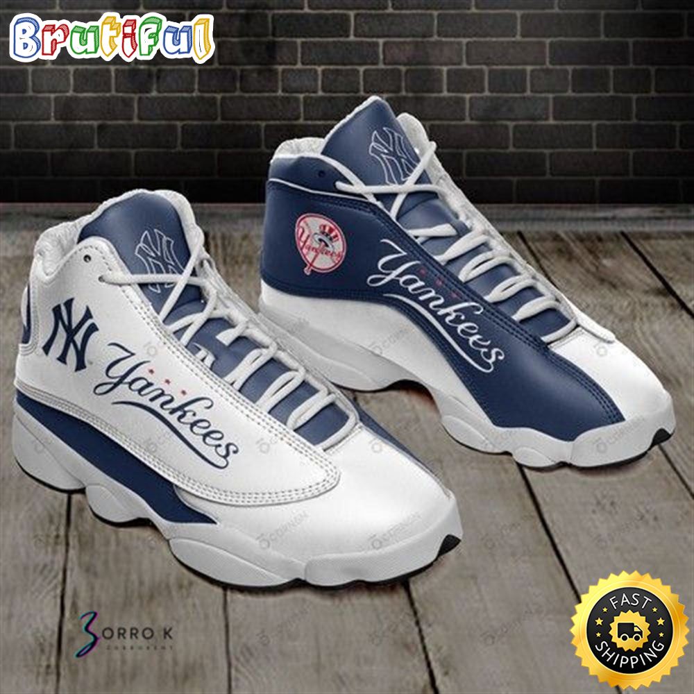 MLB New York Yankees Air Jordan 13 Shoes V21 wfqkda