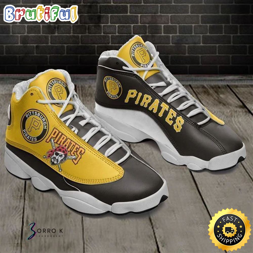 MLB Pittsburgh Pirates Air Jordan 13 Shoes V1 e5f3jj