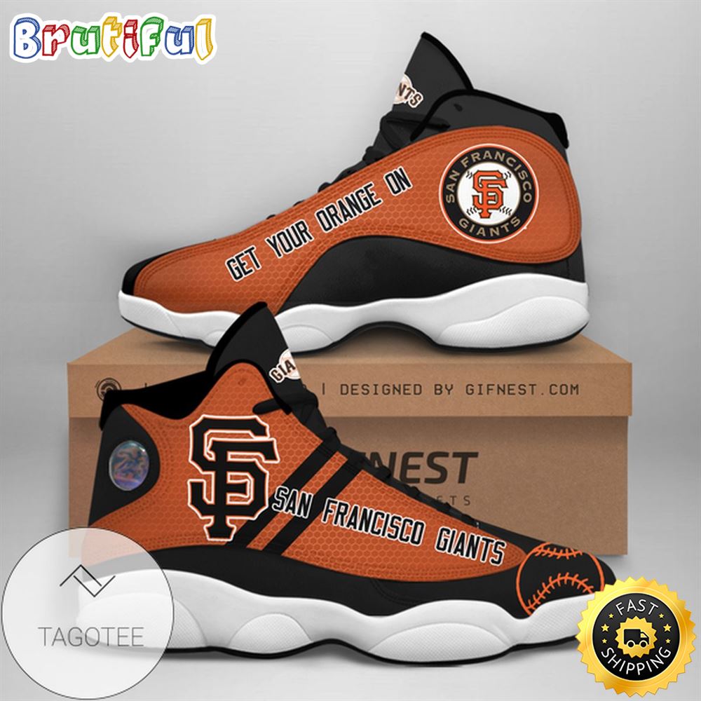 MLB San Francisco Giants Air Jordan 13 Shoes V4 o9qyz2