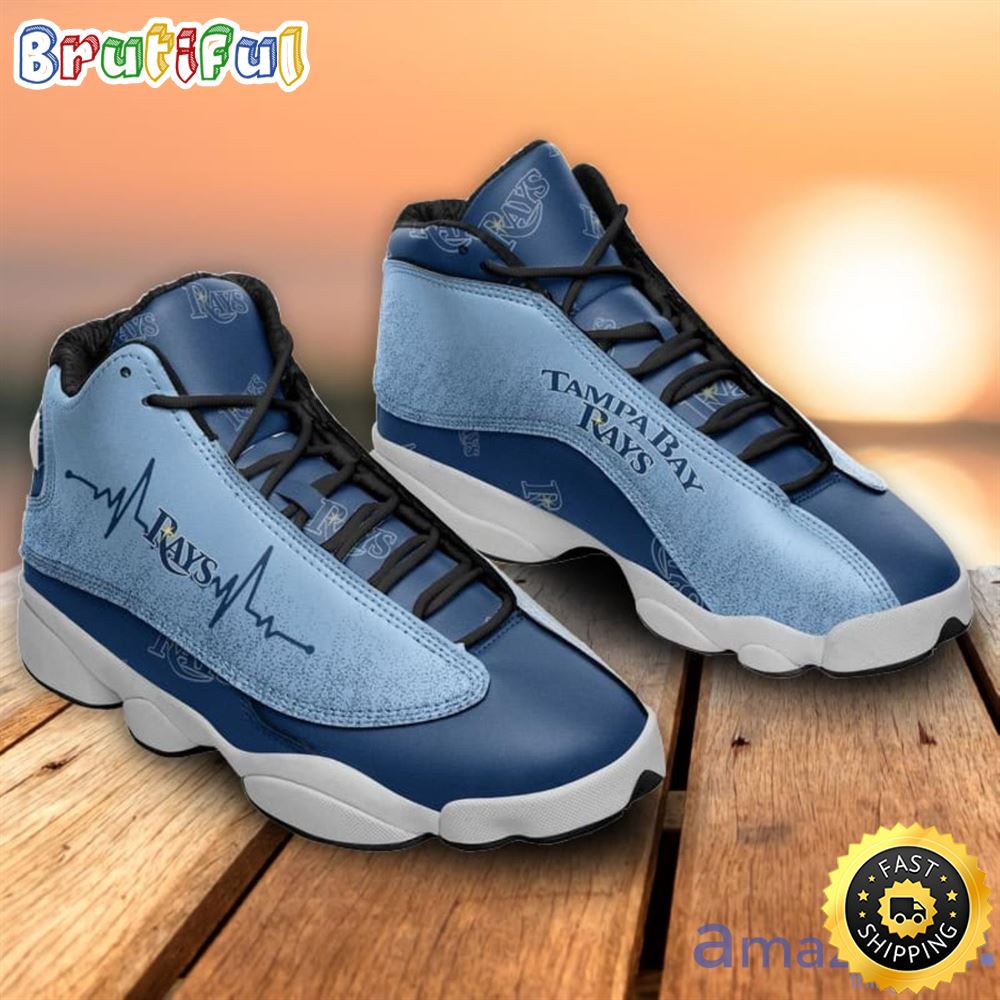 MLB Tampa Bay Rays Heartbeat Air Jordan 13 Shoes l0nuwk