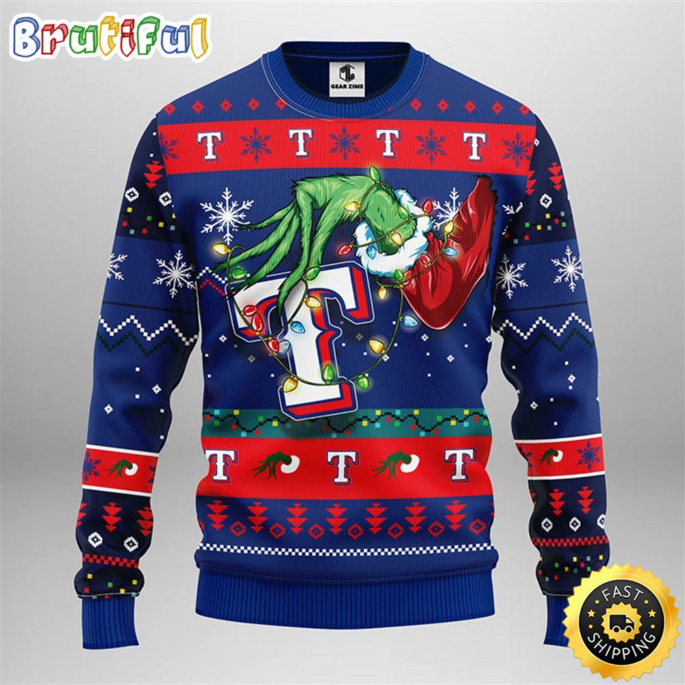 MLB Texas Rangers Christmas Ugly Sweater Grinch Gift For Baseball Fans 2 uebx8p