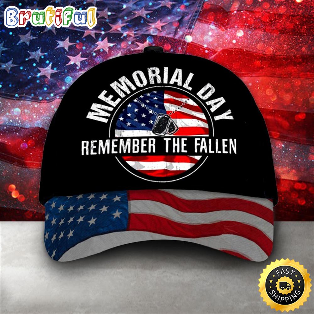 Memorial Day Remember The Fallen Cap tpoetj