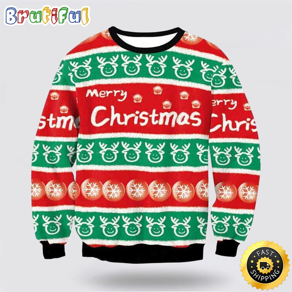 Merry Xmas Pattern Ornament Awesome Christmas Ugly Christmas Sweater Christmas Gift For That Everyone Will Love 1 nfqw3w