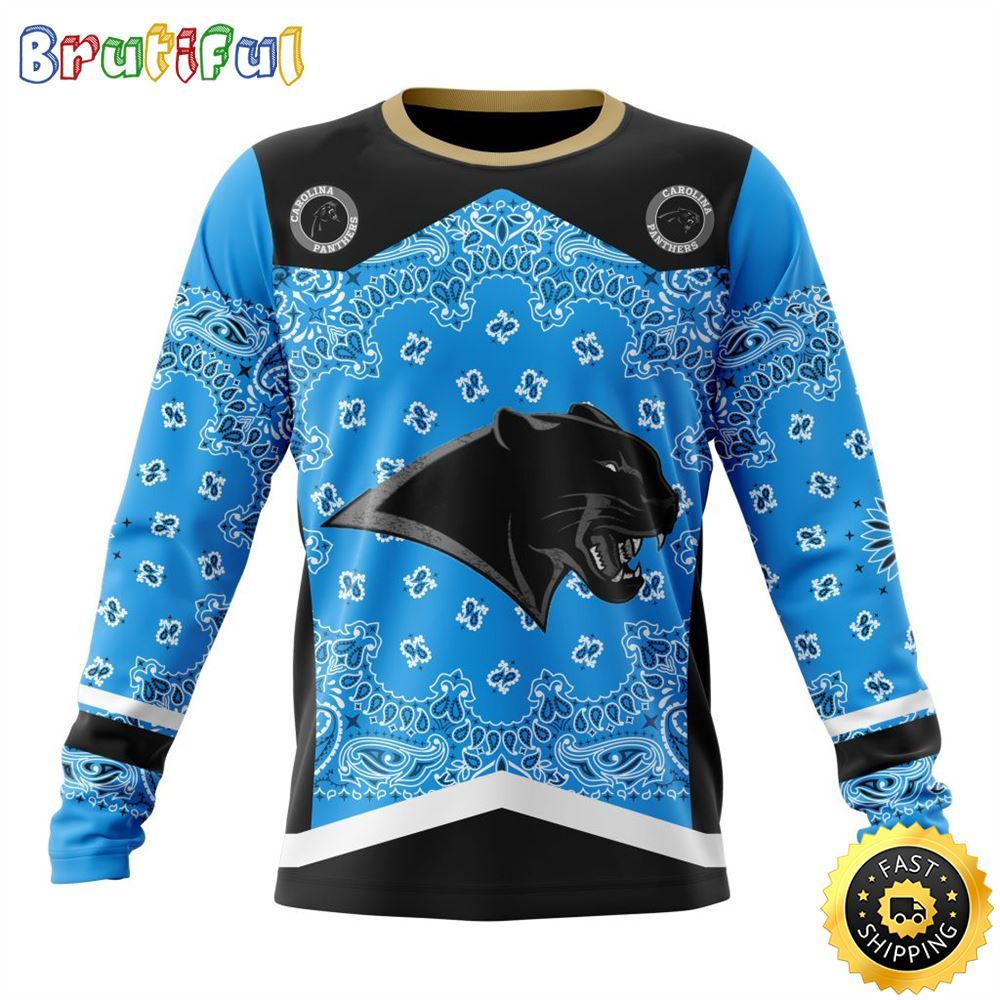 NFL Carolina Panthers Crewneck Sweatshirt Specialized Classic Style Unisex Sweatshirt 1 glpyfz