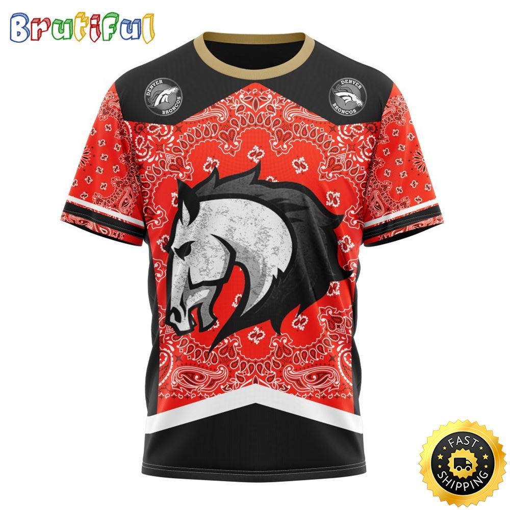 NFL Denver Broncos All Over Print 3D T Shirt Specialized Classic Style Unisex Tshirt 1 ljobej