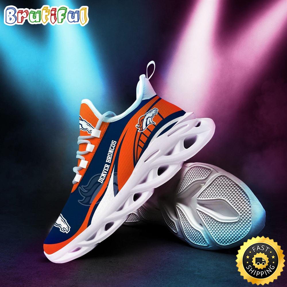 NFL Denver Broncos Sneaker Max Soul Shoes Hot Special Gift For Fans 1 iu4dzn