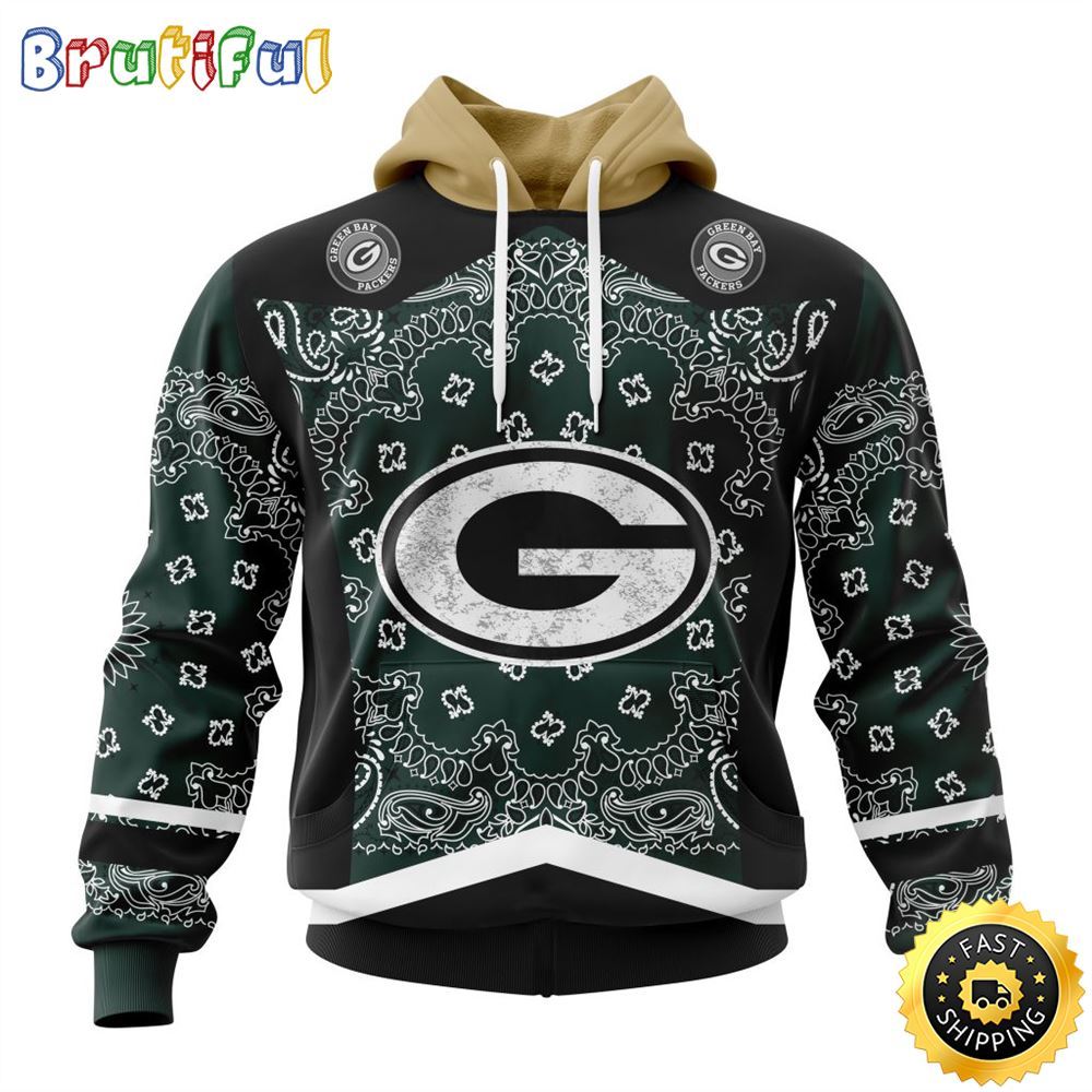 NFL Green Bay Packers All Over Print Hoodie 3D Specialized Classic Style Unisex Hoodie 2 rszxub
