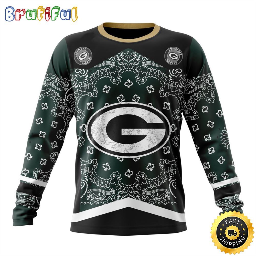 NFL Green Bay Packers Crewneck Sweatshirt Specialized Classic Style Unisex Sweatshirt 1 ldpdta