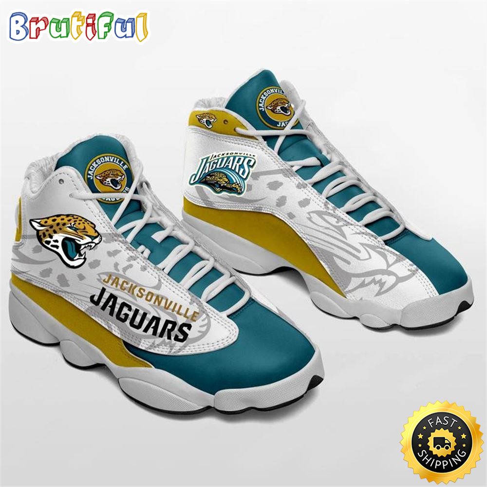 NFL Jacksonville Jaguars Air Jordan 13 Shoes V2 nxxx4o
