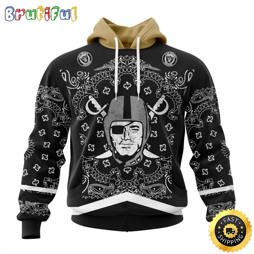 NFL Las Vegas Raiders All Over Print Hoodie 3D Specialized Classic Style Unisex Hoodie 2 leklkr