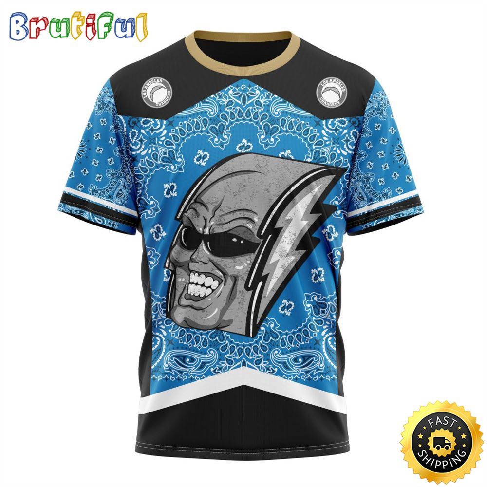 NFL Los Angeles Chargers All Over Print 3D T Shirt Specialized Classic Style Unisex Tshirt 1 rjfk4y