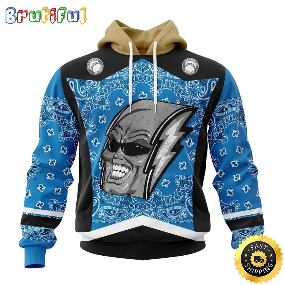 NFL Los Angeles Chargers All Over Print Hoodie 3D Specialized Classic Style Unisex Hoodie 2 oeksjk