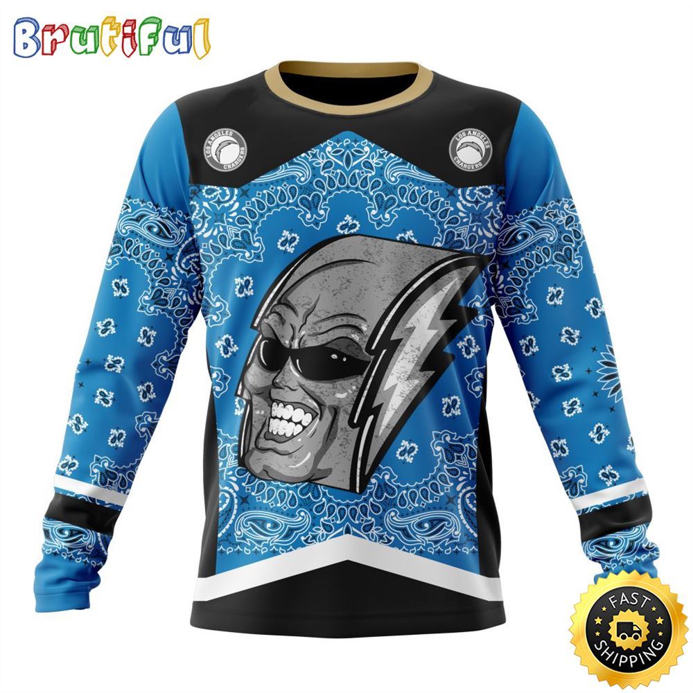 NFL Los Angeles Chargers Crewneck Sweatshirt Specialized Classic Style Unisex Sweatshirt 1 pbe3fz