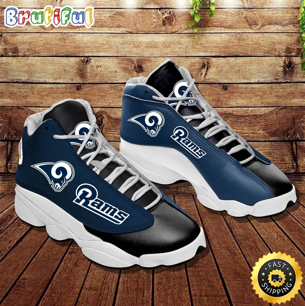 NFL Los Angeles Rams Air Jordan 13 Shoes V2 xxq1zr