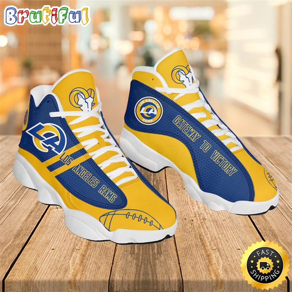 NFL Los Angeles Rams Gateway To Victory Air Jordan 13 Shoes mpbvva
