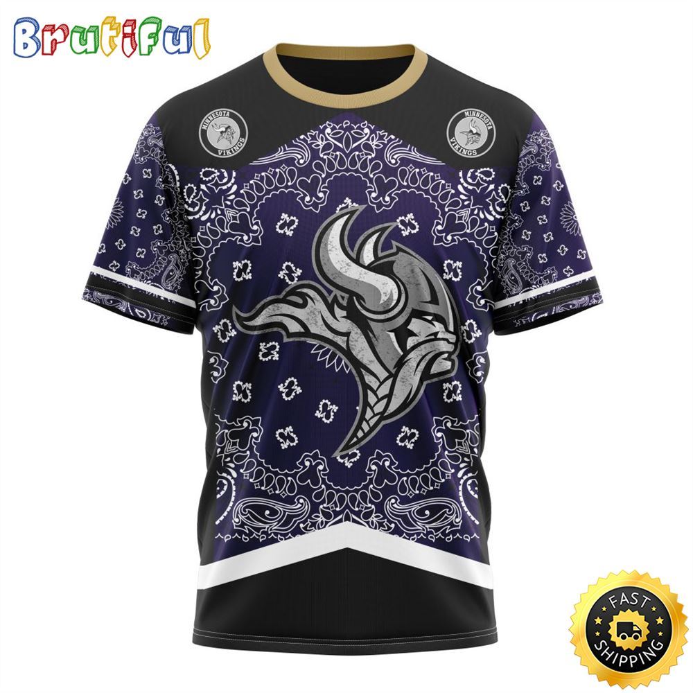 NFL Minnesota Vikings All Over Print 3D T Shirt Specialized Classic Style Unisex Tshirt 1 oppv8h